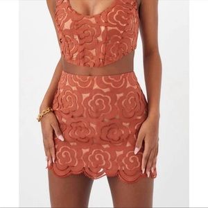 For love and lemons Aiko Mini skirt size Large